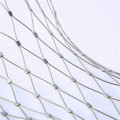 Stainless Steel Wire Rope Ferrule Mesh Netting For Balustrade